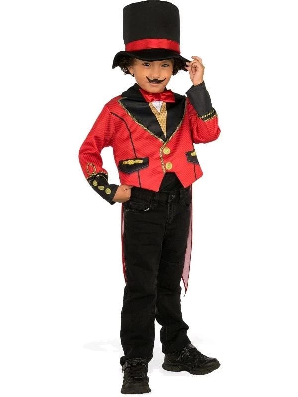 Rubie's Kids Ringmaster Toddlers And Children's Fancy Dress Circus Costume