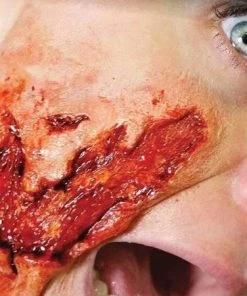 Tinsley Transfers Ripped Flesh Halloween Costume Makeup Gory Fake 3D FX Transfers