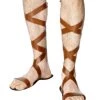 Sweidas Roman Gladiator Hercules Warrior Costume Sandals Mens 2 Sweidas Roman Gladiator Hercules Warrior Costume Sandals Mens