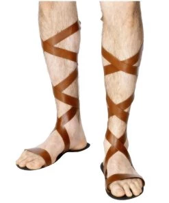 Sweidas Roman Gladiator Hercules Warrior Costume Sandals Mens