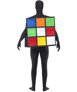 Smiffy's Rubik's Cube Unisex Costume Womens