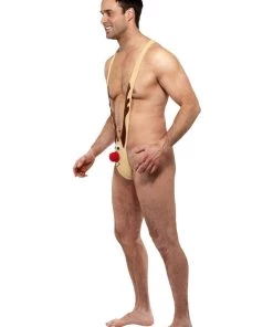 Smiffy's Rudolf The Red Nose Christmas Mankini Mens