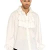 Leg Avenue Ruffle Front Men's Costume Shirt