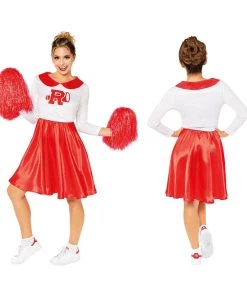 Amscan Womens Grease Sandy Rydell Cheerleader Adult Costume