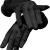 Music Legs Womens Mime Satin Wrist Length Clown Opera Black Red White Gloves 2 Music Legs Womens Mime Satin Wrist Length Clown Opera Black Red White Gloves