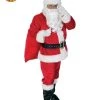 Rubie's Mens Santa Suit Regal Deluxe Plush Adult Costume