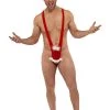 Smiffy's Mens Santa Face Mankini
