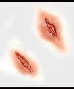 Tinsley Transfers Shanked Horror Halloween Costume Makeup Strapped 3D FX Transfers Buy Costumes