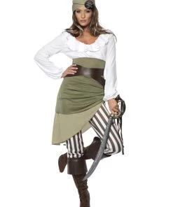 Smiffys Pirate Shipmate Women's Costume Womens