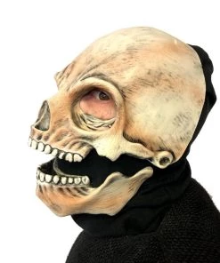 Zagone Skeleton Head Latex Face Mask With Moving Mouth