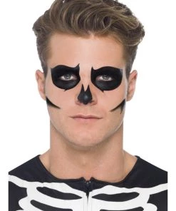 Smiffy's Skeleton Glow In The Dark Make-Up Set Womens
