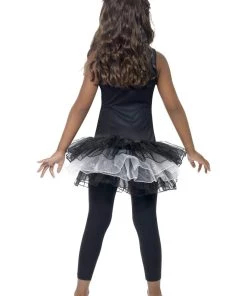 Smiffy's Kids Skeleton Tutu Dress Girls Halloween Costume 7 Smiffy's Kids Skeleton Tutu Dress Girls Halloween Costume