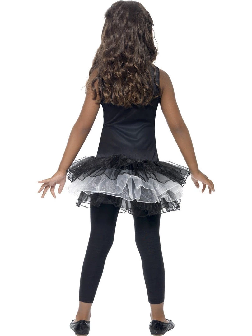 Smiffy's Kids Skeleton Tutu Dress Girls Halloween Costume 5 Smiffy's Kids Skeleton Tutu Dress Girls Halloween Costume