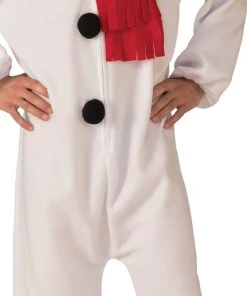 Rubie's Snowman Onesie Adult Jumpsuit 6 Rubie's Snowman Onesie Adult Jumpsuit