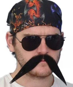 Carnival Products Biker Stick-on Costume Moustache Buy Costumes