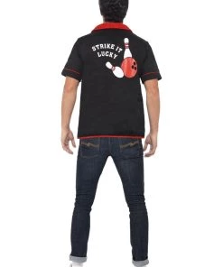 Smiffy's Mens Bowling Strike It Lucky 50's Shirt