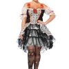 Leg Avenue Womens Sugar Skull Senorita Women's Mexican Plus Size Costume