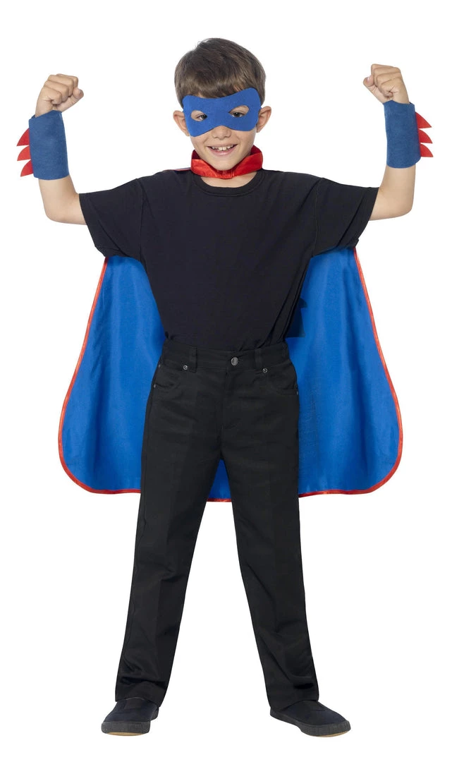 Smiffy's Kids Super Hero Costume Set For Children 3 Smiffy's Kids Super Hero Costume Set For Children