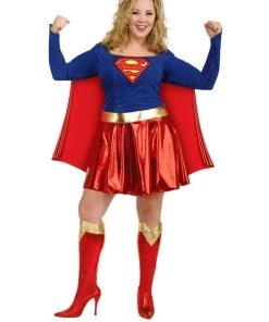 Rubie's Supergirl Plus Size Curvy Costume Womens