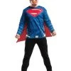 Rubies Superman Dawn Of Justice T-Shirt Costume Top Mens