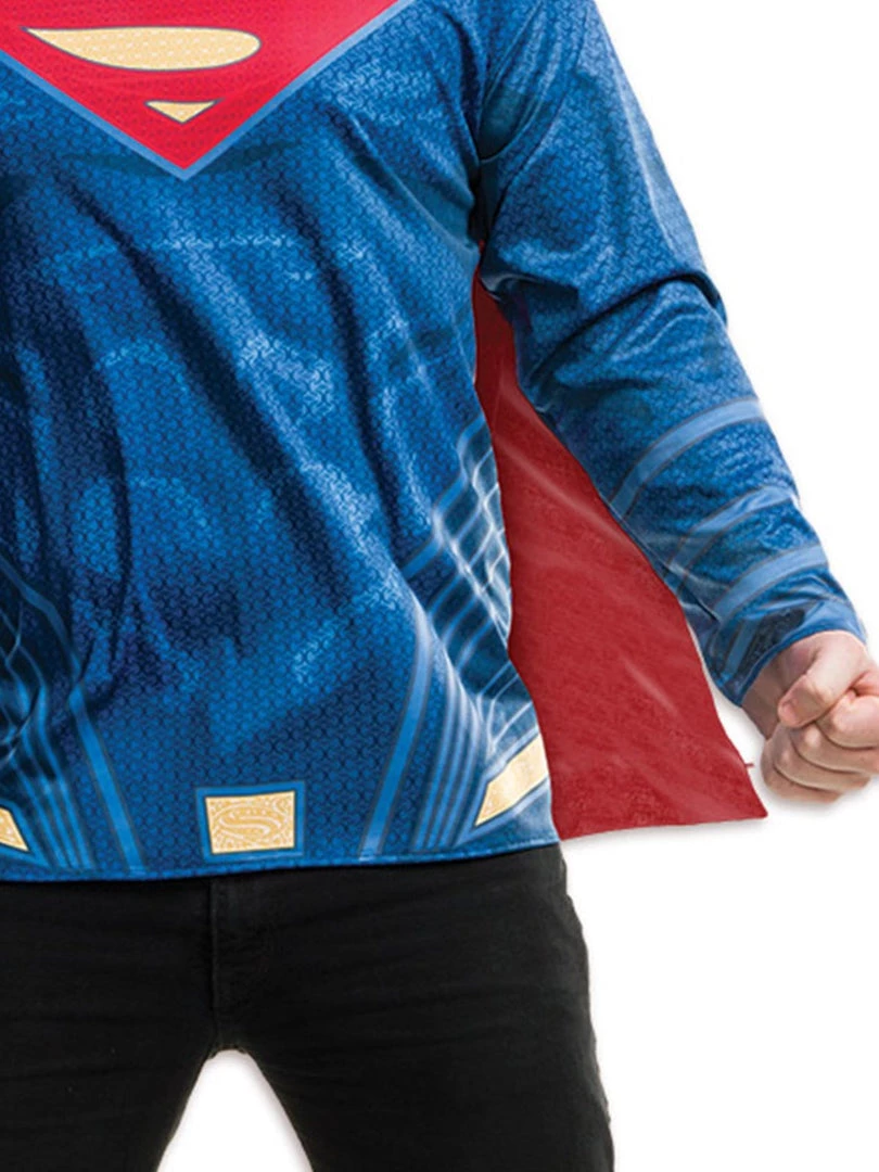 Rubies Superman Dawn Of Justice T-Shirt Costume Top Mens 6 Rubies Superman Dawn Of Justice T-Shirt Costume Top Mens