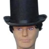 Carnival Products Buy Costumes Tall Black Satin Costume Top Hat