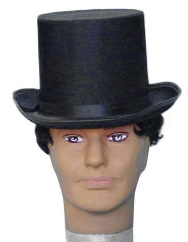 Carnival Products Buy Costumes Tall Black Satin Costume Top Hat 3 Carnival Products Buy Costumes Tall Black Satin Costume Top Hat