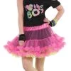 Amscan Womens Totally 80s Reversible Tulle Tutu Skirt