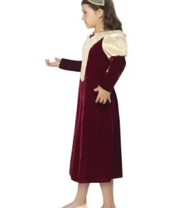 Smiffys Tudor Damsel Girls Princess Historical Costume
