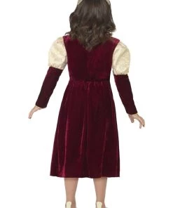 Smiffys Tudor Damsel Girls Princess Historical Costume