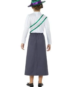 Smiffys Victorian Suffragette Girls Costume Womens