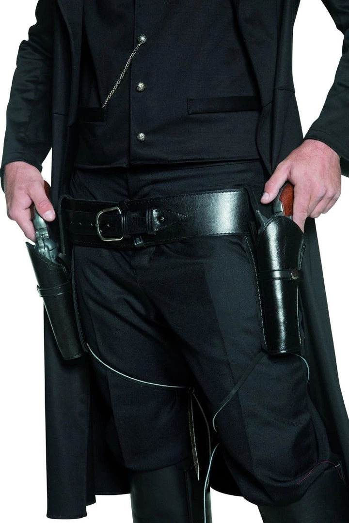 Smiffy's Western Gun Holster And Belt Fancy Dress Costume Accessory 3 Smiffy's Western Gun Holster And Belt Fancy Dress Costume Accessory