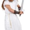 Tomfoolery White Tunic Toga