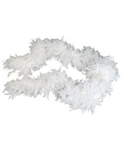 Sweidas Boa Feather Deluxe Plush White New Arrivals