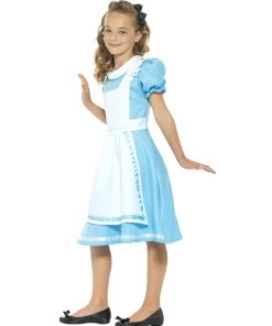 Smiffy's Alice Wonderland Princess Girls Costume Fancy Dress Kids 6 Smiffy's Alice Wonderland Princess Girls Costume Fancy Dress Kids