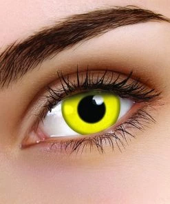 ColourVue Yellow Coloured Contact Lenses