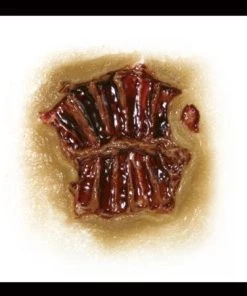 Tinsley Transfers Zombie Bite Gory Makeup 3D FX Transfers Halloween Costume Scar Buy Costumes