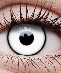 ColourVue Zombie White Out Contact Lenses Halloween 1 Days Eye Contacts Womens