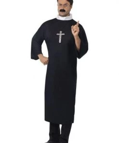 Smiffy's Priest Costume Mens