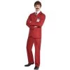 Amscan Anchorman Ron Burgundy Men's Costume Mens