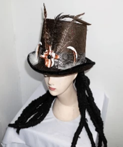 Carnival Products Buy Costumes Voodoo Hat With Black Braids