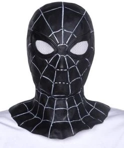 Carnival Products Spider Black Mens Mask