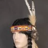 Interalia Native American Indian Costume Feather Headband