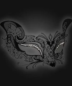 Carta Alta Cat Filigree Micio Mask Venetian Women Masquerade Masks Womens