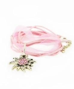 Disguises Edelweiss Oktoberfest Necklace Bavarian Dirndle Costume Jewelry