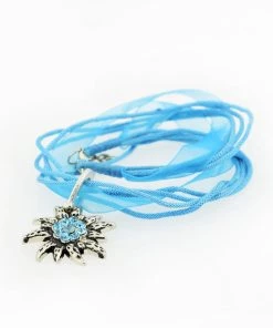 Disguises Edelweiss Oktoberfest Necklace Bavarian Dirndle Costume Jewelry