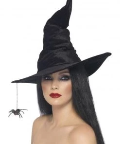 Smiffy's Witch Hat With Spider Buy Costumes