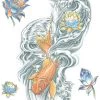 Tinsley Transfers Temporary Japanese Arm Tattoo Womens