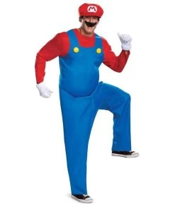 Disguise Mens Super Mario Deluxe Adult Costume