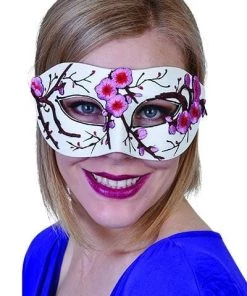 Tomfoolery Blossom Pink Eye Mask Womens